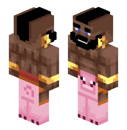 17730d34d3305ce9 —— Minecraft Steve皮肤预览图