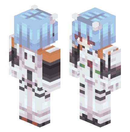 绫波丽64x64 —— Minecraft Alex皮肤预览图