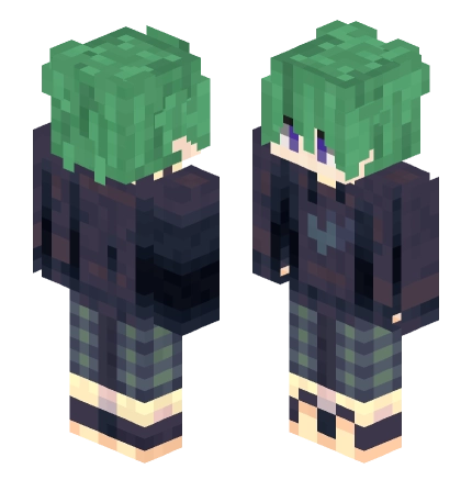 Jian_Yu —— Minecraft Alex皮肤预览图