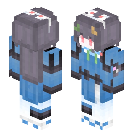 垃圾兔 —— Minecraft Alex皮肤预览图