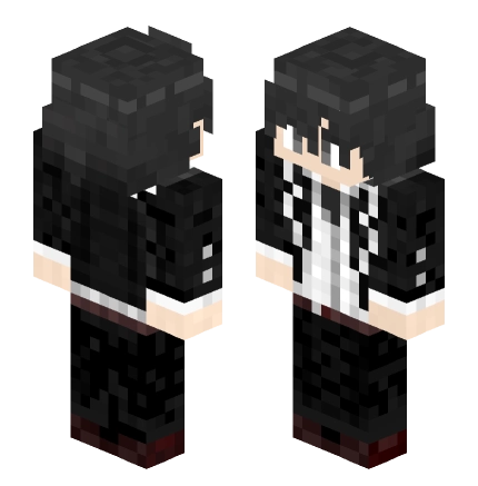 比企谷八幡 —— Minecraft Steve皮肤预览图