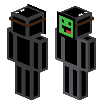 小明面具 —— Minecraft Steve皮肤预览图