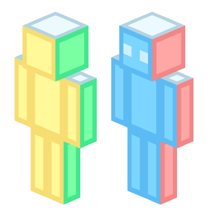 111 —— Minecraft Steve皮肤预览图