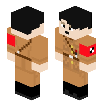 HITLER —— Minecraft Steve皮肤预览图