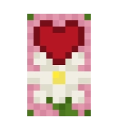 ValentineCape(情人节） —— Minecraft 披风皮肤预览图