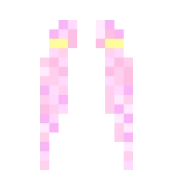 粉色双马尾 —— Minecraft 披风皮肤预览图