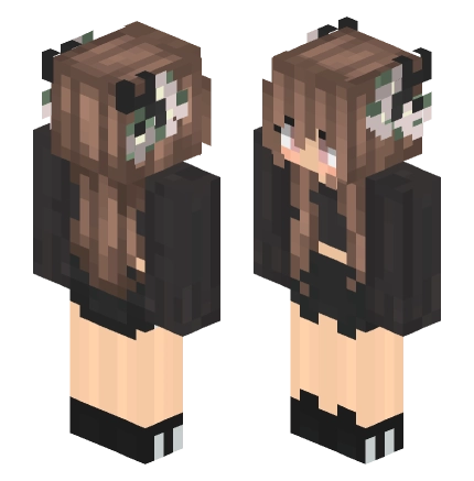 敲萌豹风党 —— Minecraft Steve皮肤预览图