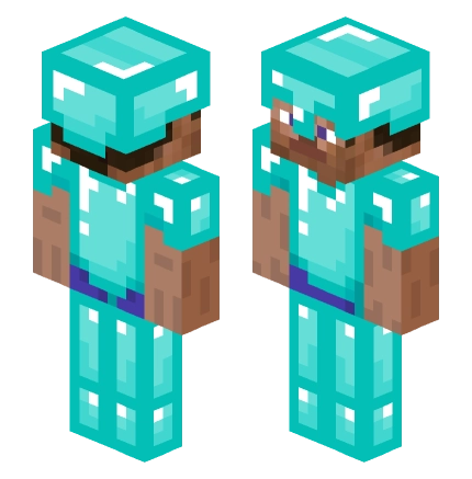 钻石套史蒂夫 —— Minecraft Steve皮肤预览图