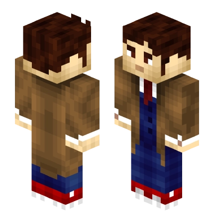 10th Doctor —— Minecraft Steve皮肤预览图