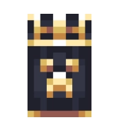 黑金披风 —— Minecraft 披风皮肤预览图