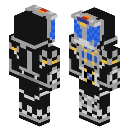 假面骑士saga —— Minecraft Steve皮肤预览图