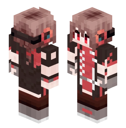 乐正绫（世末歌者）（搬运） —— Minecraft Alex皮肤预览图