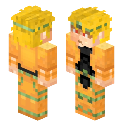 dio —— Minecraft Steve皮肤预览图