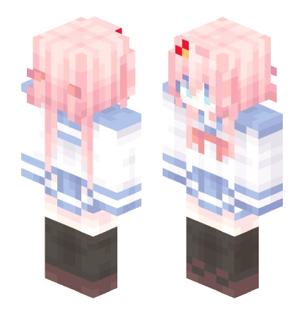 小钟_MC的私皮 —— Minecraft Steve皮肤预览图