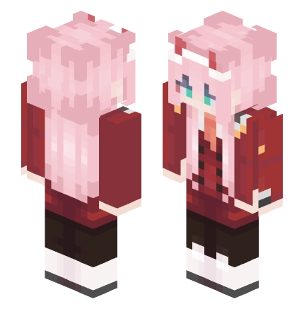 02 —— Minecraft Alex皮肤预览图