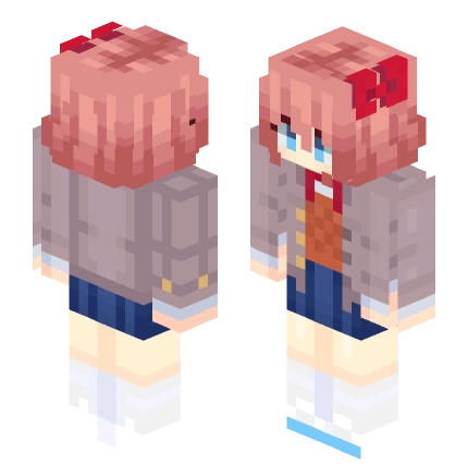 Sayori —— Minecraft Alex皮肤预览图