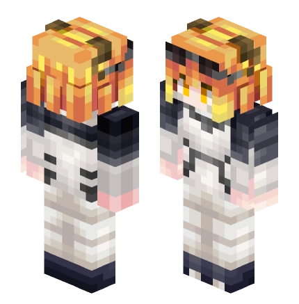 白羊座 —— Minecraft Alex皮肤预览图