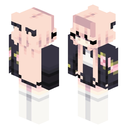 妹纸 —— Minecraft Alex皮肤预览图