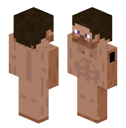 8e236af0c6f19b94 —— Minecraft Steve皮肤预览图