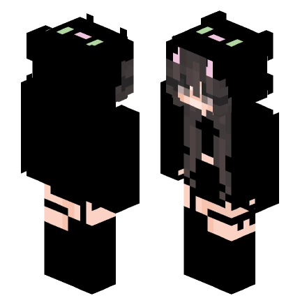 龙妹 —— Minecraft Alex皮肤预览图