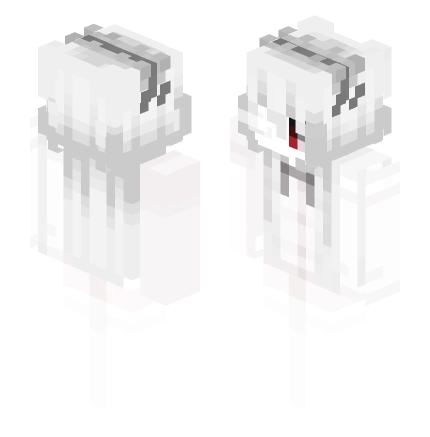 白发少女 —— Minecraft Alex皮肤预览图