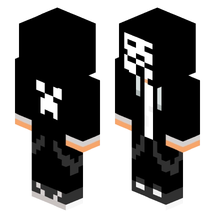 hacker —— Minecraft Steve皮肤预览图