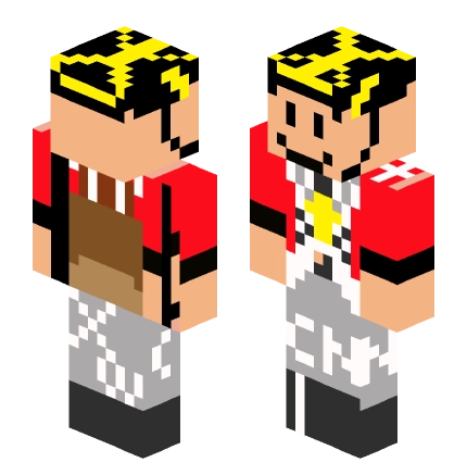 神秘丹麦入 —— Minecraft Steve皮肤预览图