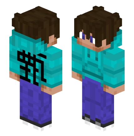 test_cfg —— Minecraft Steve皮肤预览图