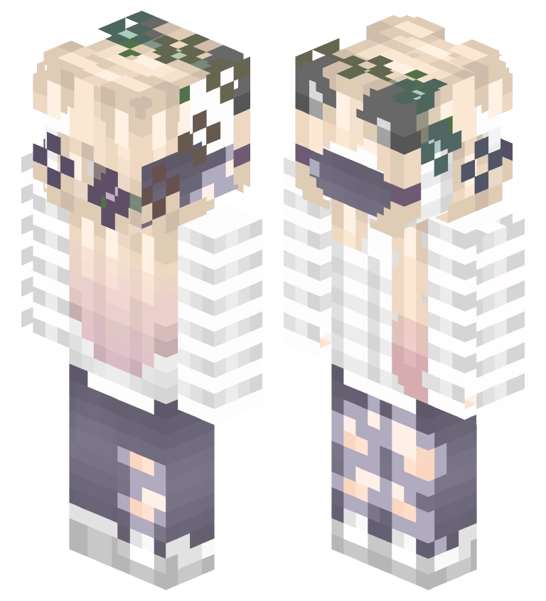 128x128 —— Minecraft Alex皮肤预览图