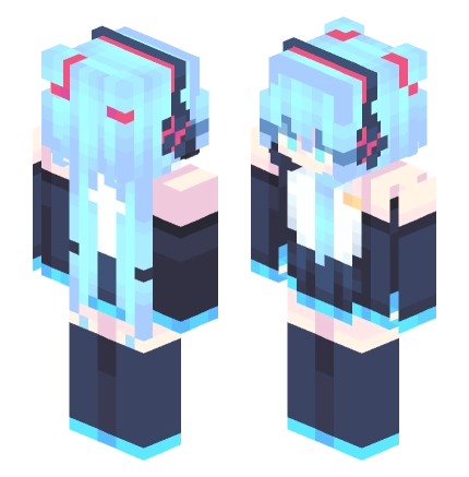 初音未来 —— Minecraft Alex皮肤