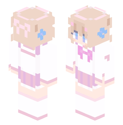 jk-白丝 —— Minecraft Alex皮肤