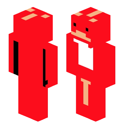 红色青蛙 —— Minecraft Steve皮肤