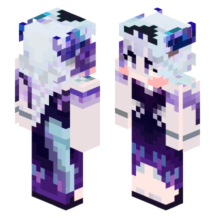 嘟嘟脸达雅礼服 —— Minecraft Alex皮肤预览图