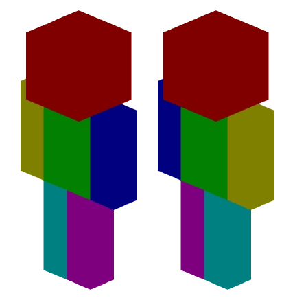 colorful2.0 —— Minecraft Steve皮肤