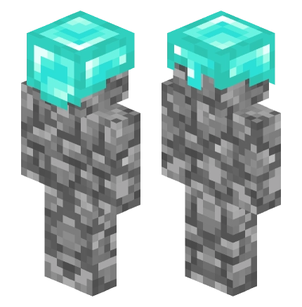 l —— Minecraft Steve皮肤预览图
