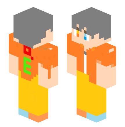 QQELB的小皮肤 —— Minecraft Steve皮肤