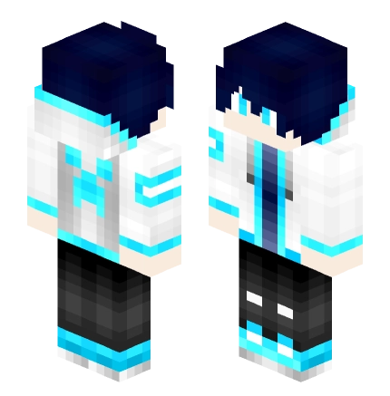 MC_tvxfc114514（可眨眼） —— Minecraft Steve皮肤