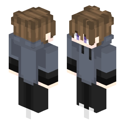 Steve(但穿的是卫衣男孩的衣服) —— Minecraft Steve皮肤