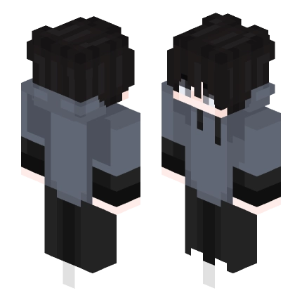 卫衣男孩（发型改良） —— Minecraft Steve皮肤