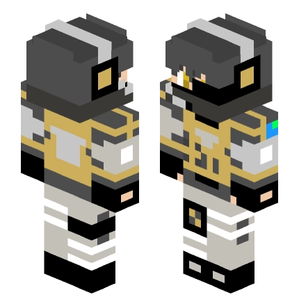 特种狙击手 —— Minecraft Steve皮肤