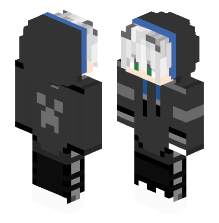 flashhoodie —— Minecraft Steve皮肤预览图