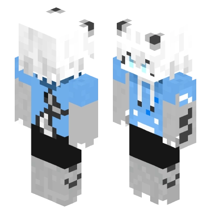 Changed猫鲨 —— Minecraft Alex皮肤
