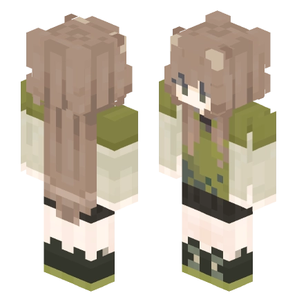 奶茶猫猫 —— Minecraft Alex皮肤