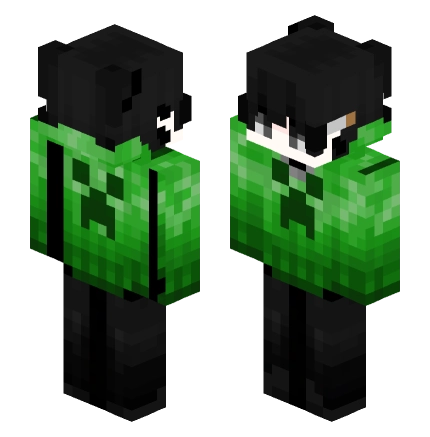 苦力怕 —— Minecraft Steve皮肤