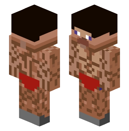 aef1982f90f61a0af37ccd35b8b255a8fa76cad5 —— Minecraft Steve皮肤