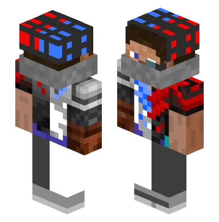 image_1786421541231 —— Minecraft Steve皮肤预览图