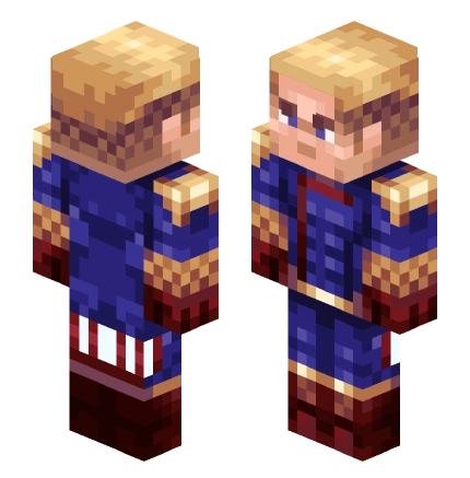 祖国人 —— Minecraft Steve皮肤预览图