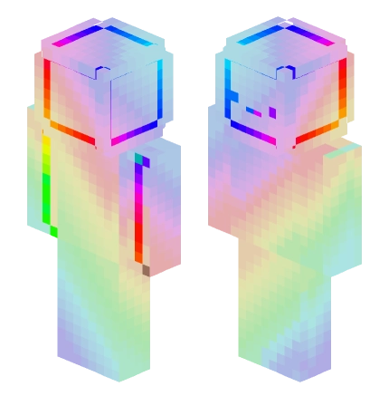 R G B —— Minecraft Steve皮肤
