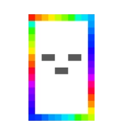 彩绘工艺［乐彩天空］ —— Minecraft 披风皮肤预览图