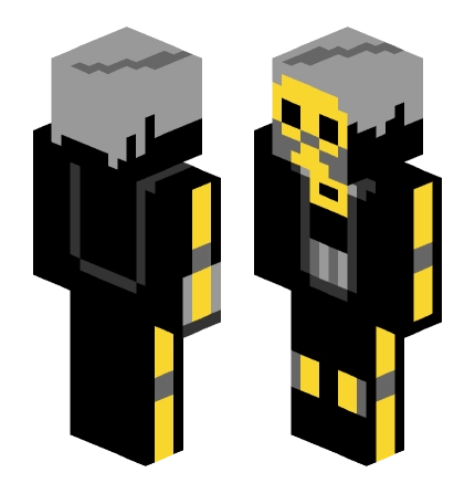 红狼-蚀金玫瑰 —— Minecraft Steve皮肤预览图